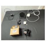 Apple AirPods (2nd Gen) with Charging Case & Lightning Cable & 5W Charger & Stand & Accessories