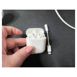 Apple AirPods (2nd Gen) with Charging Case & Lightning Cable & 5W Charger & Stand & Accessories