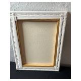 Abstract Canvas Painting & Blue Horse Nightlight