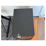 EdenPURE Classic CopperPlus Infrared Space Heater Compact Black Unit with Wood-Tone Front Handle