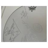 Remo Weatherking Coated Ambassador Drum Head - Autographed