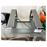 Nulaxy Desk Stand & Boston Desktop Speakers, Keyboard, Scotch Tape Dispenser & Art Set