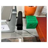 Nulaxy Desk Stand & Boston Desktop Speakers, Keyboard, Scotch Tape Dispenser & Art Set