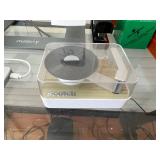 Nulaxy Desk Stand & Boston Desktop Speakers, Keyboard, Scotch Tape Dispenser & Art Set