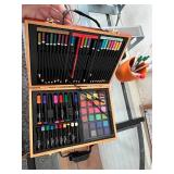 Nulaxy Desk Stand & Boston Desktop Speakers, Keyboard, Scotch Tape Dispenser & Art Set