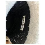 Kamik Winter Boots - Tan Suede, Black Rubber Shell, Fur-Lined, Size US 13 w Snow Cleats