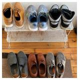 Timberland Tan Desert Boots - Nike Gray/Blue Sneakers - Steve Madden Loafers SZ 12/13