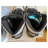 Timberland Tan Desert Boots - Nike Gray/Blue Sneakers - Steve Madden Loafers SZ 12/13