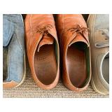 Timberland Tan Desert Boots - Nike Gray/Blue Sneakers - Steve Madden Loafers SZ 12/13