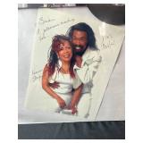 India.Arie Love & Politics Autographed Framed Poster Collage - Testimony Vol 2 & Day N Nite Vinyl