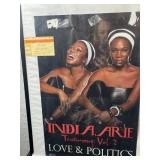 India.Arie Love & Politics Autographed Framed Poster Collage - Testimony Vol 2 & Day N Nite Vinyl