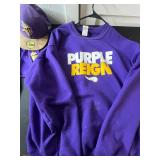 NFL Team Apparel Minnesota Vikings Fan Gear - Favre #4 Favre Jersey, Purple Reign Shirt, Cap & Vikings Ornament