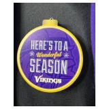 NFL Team Apparel Minnesota Vikings Fan Gear - Favre #4 Favre Jersey, Purple Reign Shirt, Cap & Vikings Ornament