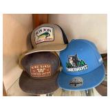 Caps - Timberwolves, King Ranch LE, Longhorn, Iron Jon Surf Shop, Camouflage, Grey Patch Hats