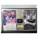 Fall Out Boy Framed Tour Poster Set - Folie a Deux On Tour Now (Two Posters)