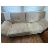 Click-Clack Sofa Bed - Beige Tufted Upholstered Couch