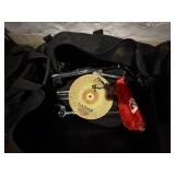 Pearl Drum Kit with Yellow Star Wrap - Cymbals, Hardware & Case Included