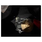 Pearl Drum Kit with Yellow Star Wrap - Cymbals, Hardware & Case Included