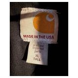 Carhartt Hooded Duck Jacket - XL Tall - Made in USA