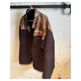 Habit Camouflage-Panel Zip-Front Fleece Jacket - XL