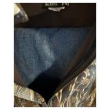 Under Armour XL Camouflage Quarter-Zip Jacket - Brown Bodice