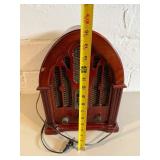 GE 7-4100JA Tabletop Radio - Vintage Wood Cabinet AM/FM 120V