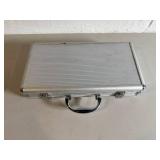 Poker Chip Set In Aluminum Case - Multicolor Chips, Cards, Dice & Play Money