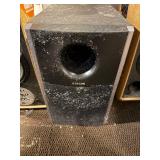 Sony SS-W580 2-Way Bookshelf Speakers - Pair with Unbranded Subwoofer