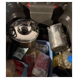 ActionPacker Rubbermaid Storage Tote - Large Capacity With Red Latches