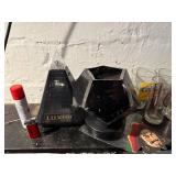 Luxor Las Vegas Pyramid Lamp, 4-Tap Beer Tower, Glassware & Bar Decor Lot