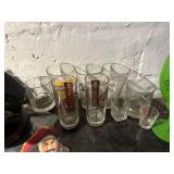 Luxor Las Vegas Pyramid Lamp, 4-Tap Beer Tower, Glassware & Bar Decor Lot