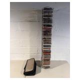 CDs Collection - Eminem, Blink-182, Green Day & More - most sleeves missing CDs that are in Rack