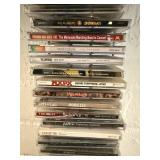 CDs Collection - Eminem, Blink-182, Green Day & More - most sleeves missing CDs that are in Rack