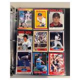 Topps Baseball Card Binder Collection - 1980s-1990s Stars & Rookies