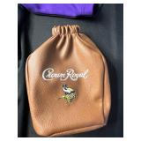 Minnesota Vikings NFL Team Apparel Jacket 2XL Black with Purple Accents & Vikings Salt & Pepper Shakers