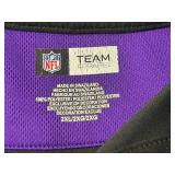 Minnesota Vikings NFL Team Apparel Jacket 2XL Black with Purple Accents & Vikings Salt & Pepper Shakers