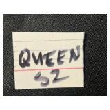 at home Queen Microfiber Embossed Sheet Set & Red & Blue Reversible Comforter - tote inc