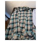 IZOD Button-Down Shirts - Stripe & Plaid (Lot of 2)