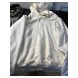 Nike Therma-FIT Hoodies (Lot of 2) XL - White w/ Tiny Swoosh & Gray/Neon Swoosh