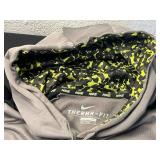 Nike Therma-FIT Hoodies (Lot of 2) XL - White w/ Tiny Swoosh & Gray/Neon Swoosh