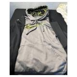 Nike Therma-FIT Hoodies (Lot of 2) XL - White w/ Tiny Swoosh & Gray/Neon Swoosh