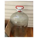 Shack Bottles & Large Glass Carboy - Brown Long-Neck Beer Bottles With Yellow Shack Labels