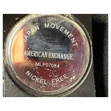 American Exchange MLP07084 Quartz Watch - Nickel Free, Japan Movement - unauthenticated