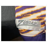 Zubaz NFL Vikings Jacket - Minnesota Vikings Purple Tiger Stripe - Licensed
