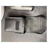 Bushnell Binoculars with Case & Neck Strap & Orange Sleeping Bag - SED Card not inc