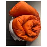 Bushnell Binoculars with Case & Neck Strap & Orange Sleeping Bag - SED Card not inc