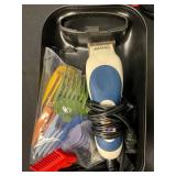 WAHL Color Hair Clipper with Case & Attachments, Music Design/Theme Ties, Sun Glasses, Card Holder
