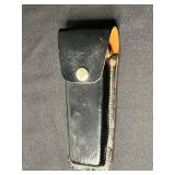 Karambit Knife - Wood Handle, Leather Sheath