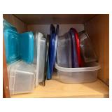 Rubbermaid Storage Containers with Lids - Assorted Sizes