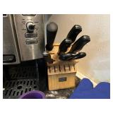 Cuisinart 12-Cup Programmable Coffee Maker, Black & Decker Toaster, Knife Block & Utensil Holder